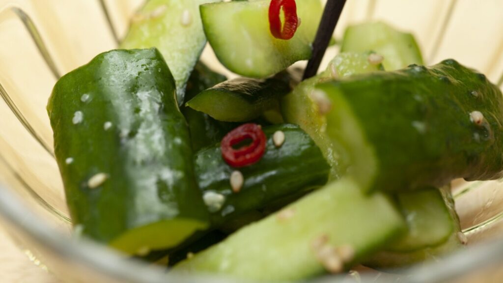 きゅうりの漬け物